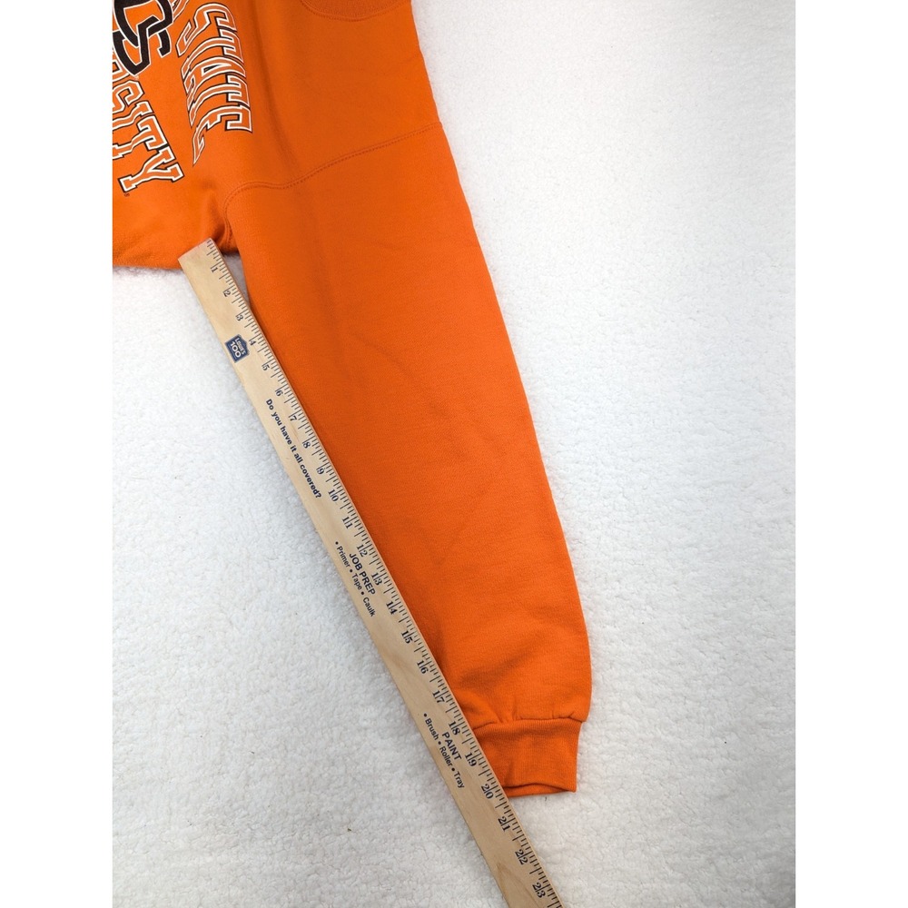 Jerzees Nublend Crew Neck Sweatshirt Oregon‎ State Orange Adult S - Picture 6 of 6